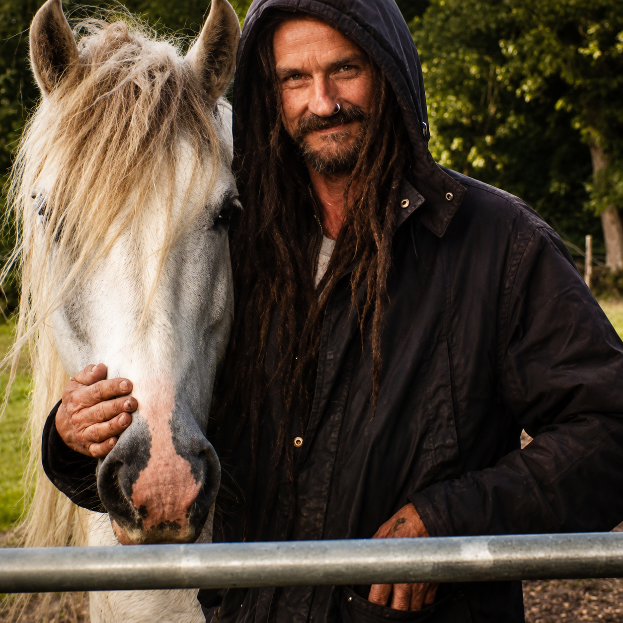 Dave Sanger with horse
