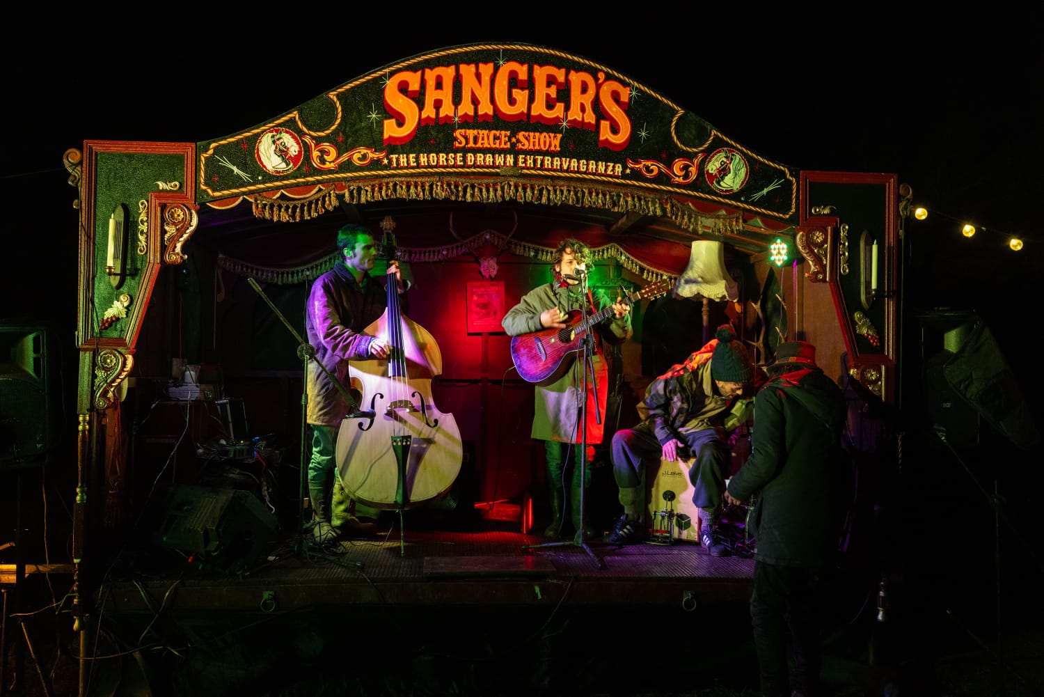 Live music on Sanger's Stage Show